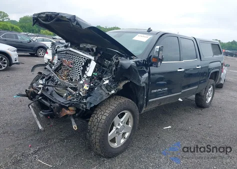 2015 GMC Sierra 2500Hd Denali from USA, damaged, VIN 1GT120E8XFF102733
